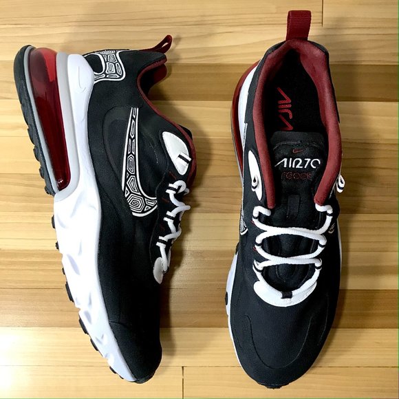 Nike Air Max 270 React Custom Sneakers Men’s 12 - Picture 2 of 8